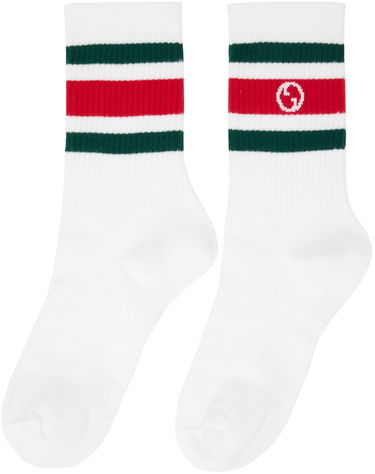 Бельо и чорапи Gucci Round Interlocking G Бяло | 750705 4GADU, 1