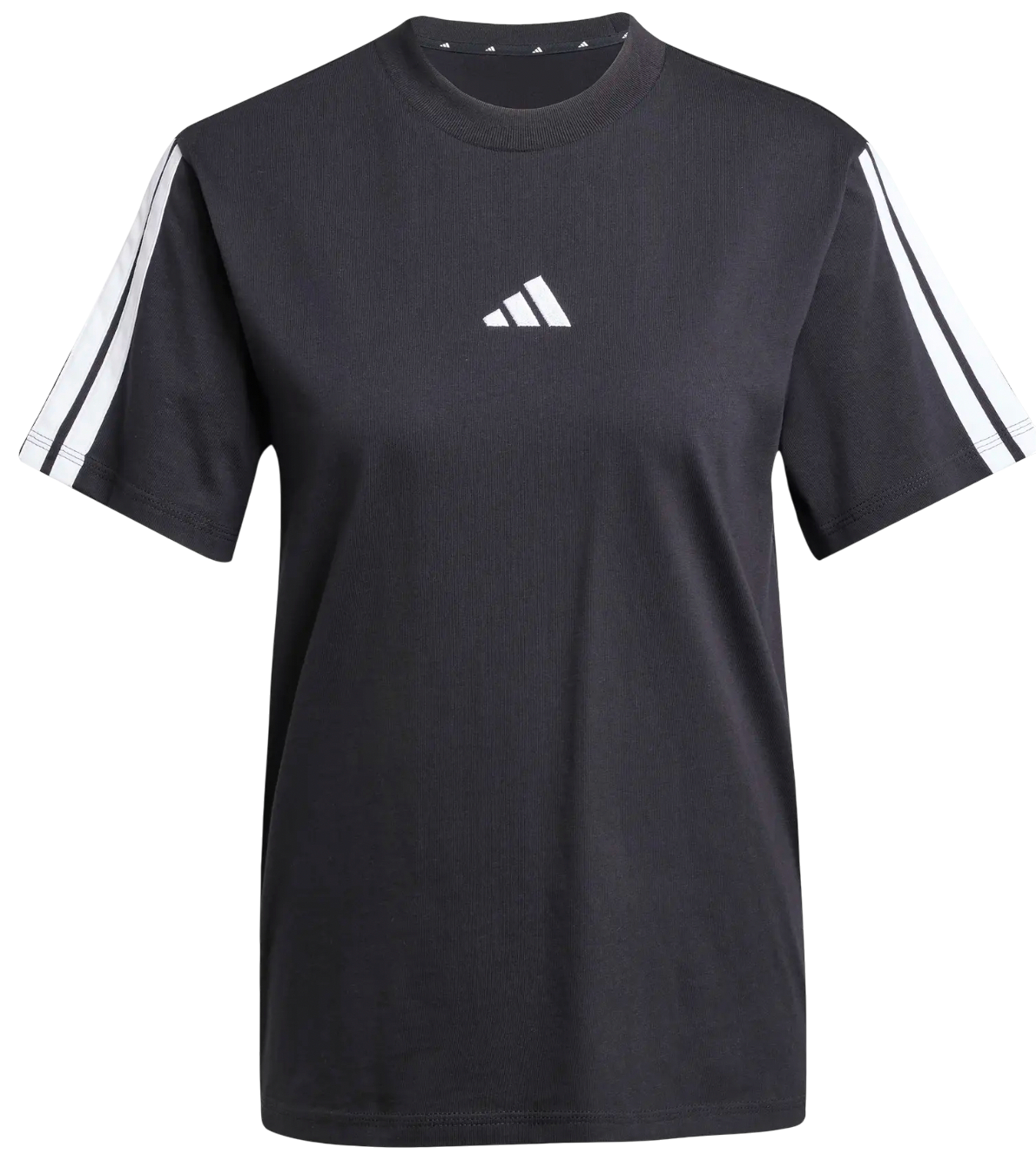 Тениска adidas Originals Essentials 3-Stripes Crewneck T-Shirt Черно | jm2393, 1
