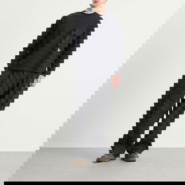 Тениска and wander Heavy Cotton Longsleeve Pocket Tee Черно | 5745284082-010, 4