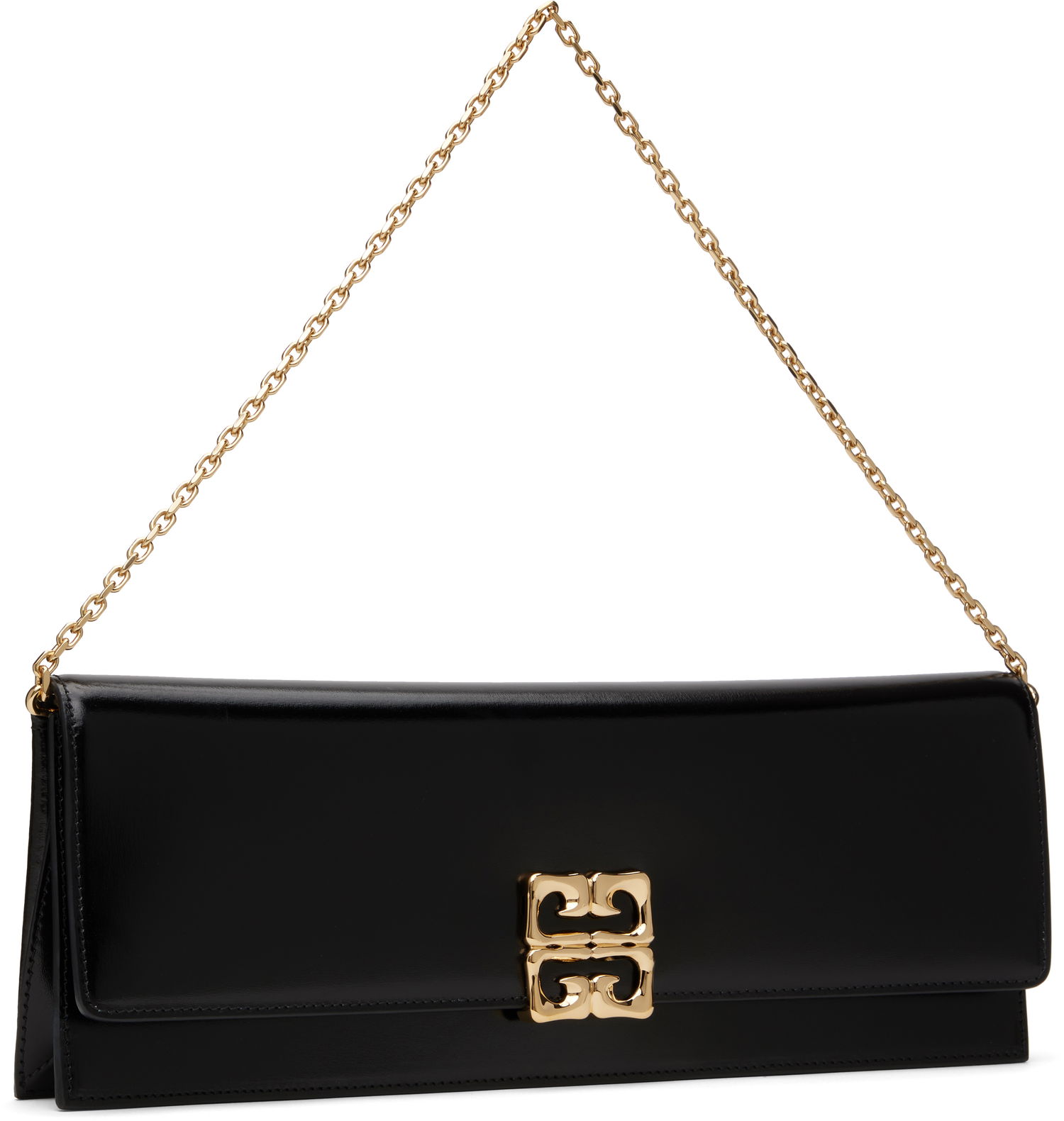 Дамска чанта Givenchy 4G Liquid Clutch Черно | BB5115B27G001, 1