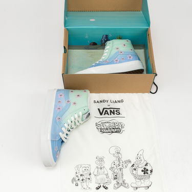 Кецове и обувки Vans Sponge Bob by Sandy Liang x SK8 - Hi 38 DX Зелено | VN0A38GF9ZM1, 5