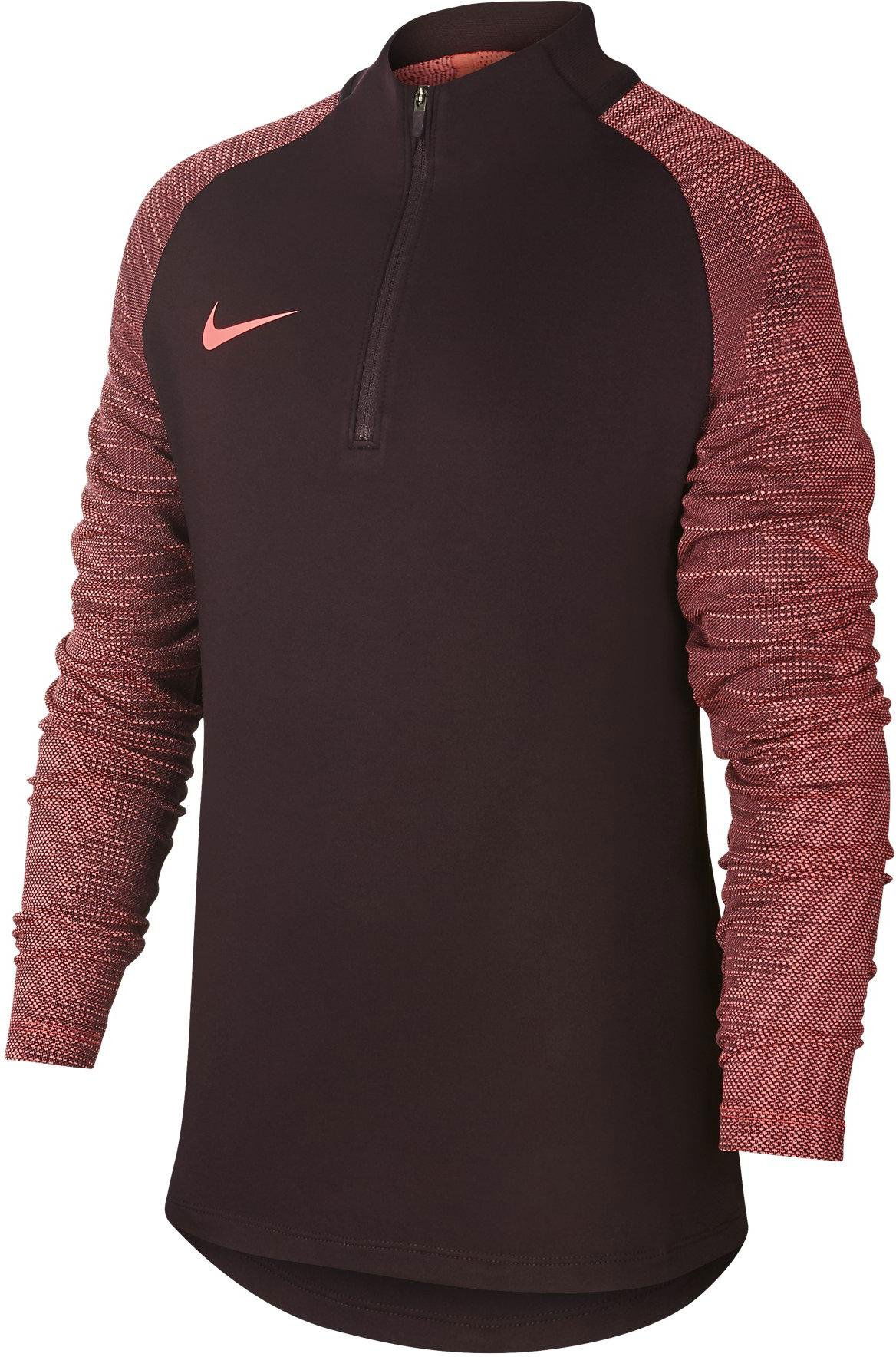 Пуловер Nike Nike Dri-FIT Strike Drill Top Бургунди | at5893-659, 0