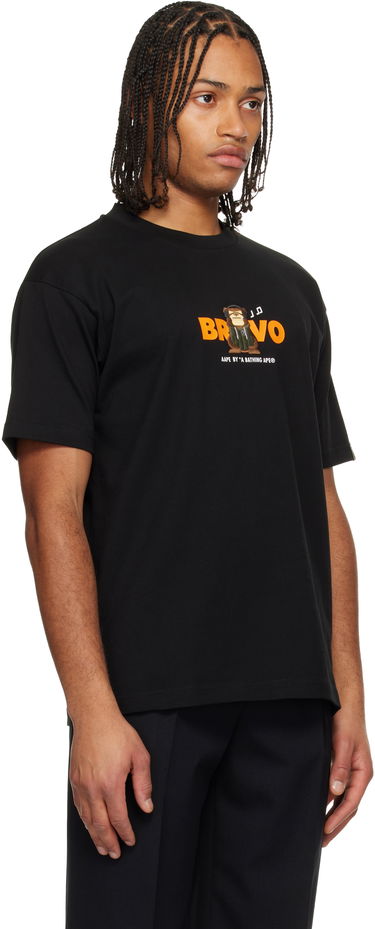 Тениска AAPE by A Bathing Ape AAPER Graphic T-shirt Черно | AAPTEM1618XXNBKX, 1