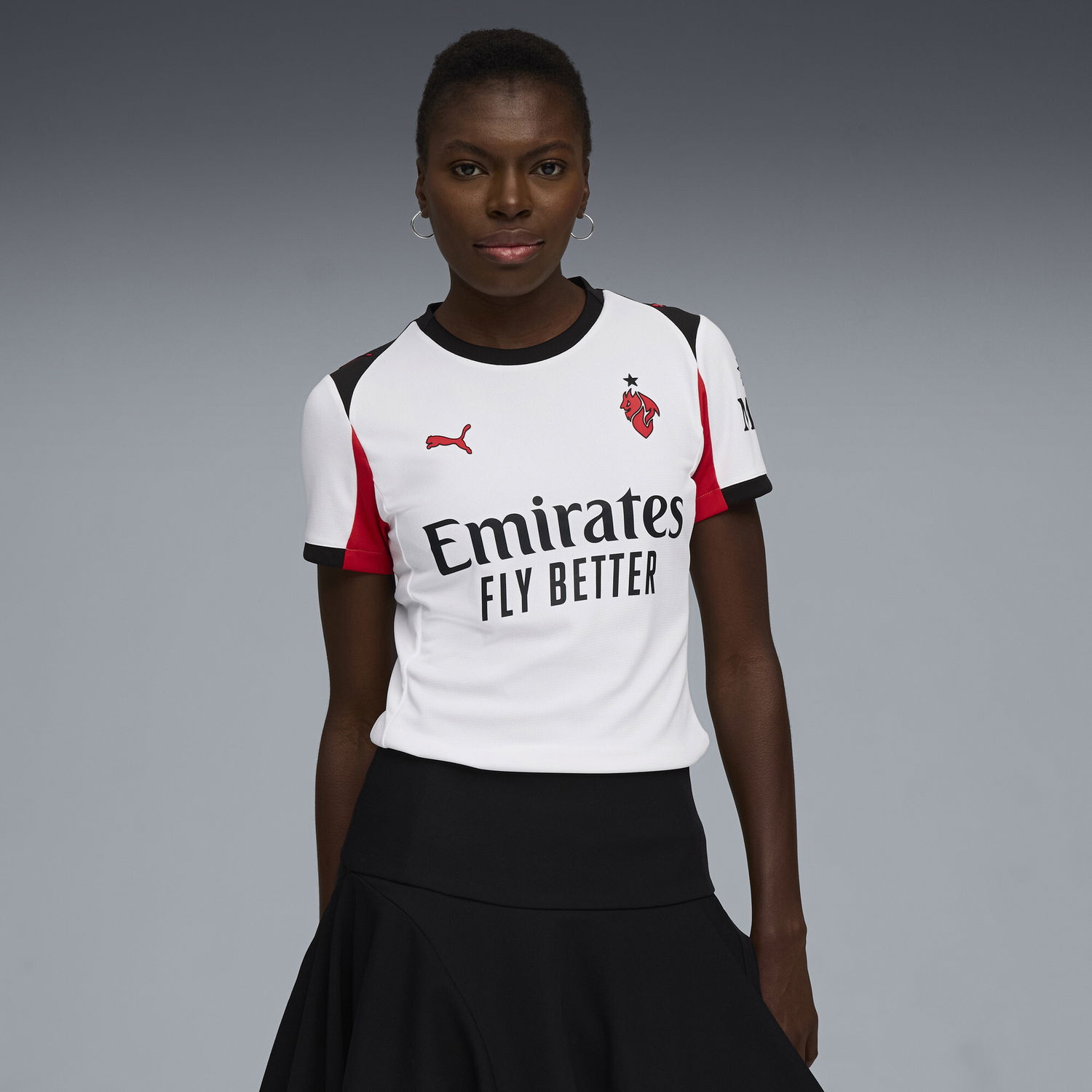 Фланелка Puma AC Milan 25/26 Away Women's Jersey Бяло | 779973_02, 1