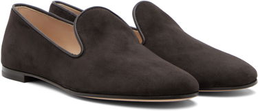 Кецове и обувки Gianvito Rossi Gianvito Rossi Suede Loafers Черно | G25332-05CUO-XCN, 3