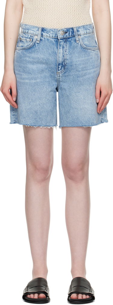 Къси панталони rag & bone Rag & Bone Kaia Denim Shorts Синьо | WDD25P9001RGMA, 0