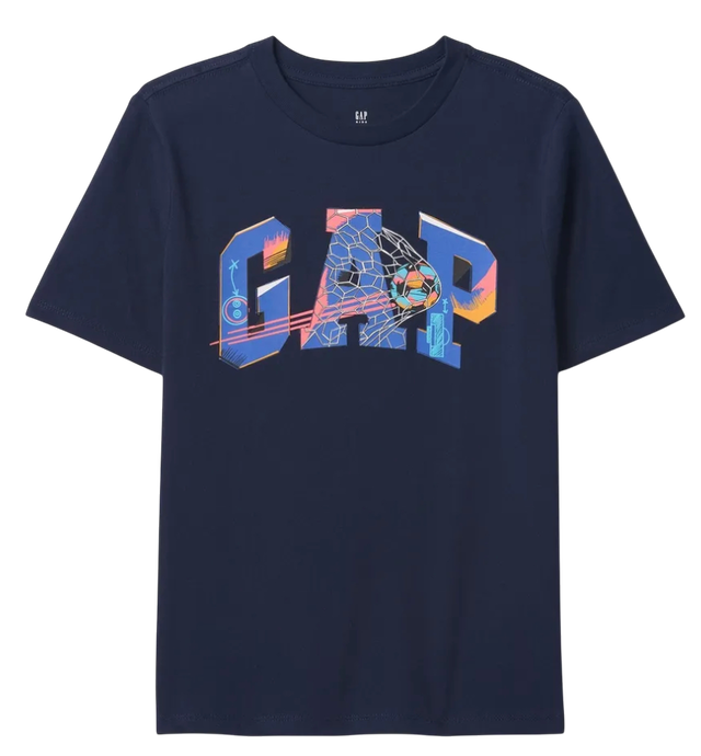 T-Shirt with Soccer Graphic