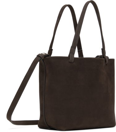 Дамска чанта The Row Small Park Leather Tote Bag Кафяво | W1199-L81, 1