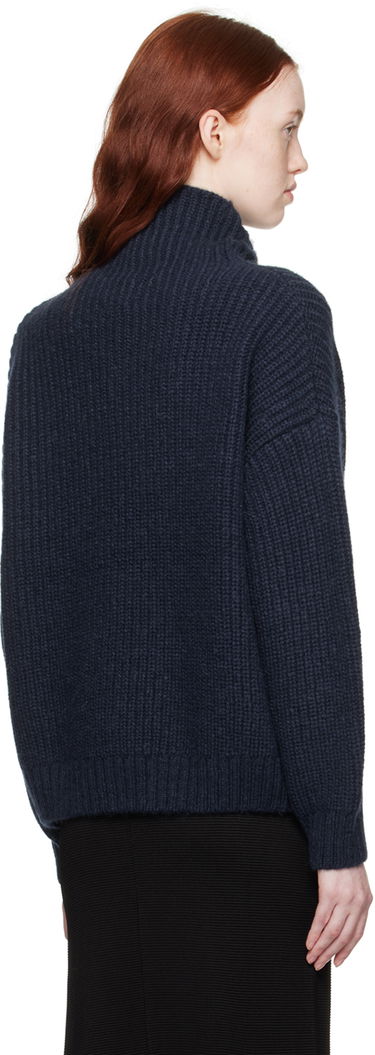 Пуловер Anine Bing ANINE BING Sydney Turtleneck Sweater Тъмно синьо | A-09-0102-420, 2
