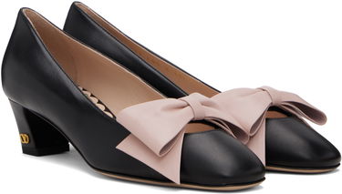 Бижута Valentino Valentino Garavani Bow Leather Heels Черно | 7W2S0LB5DDT, 3