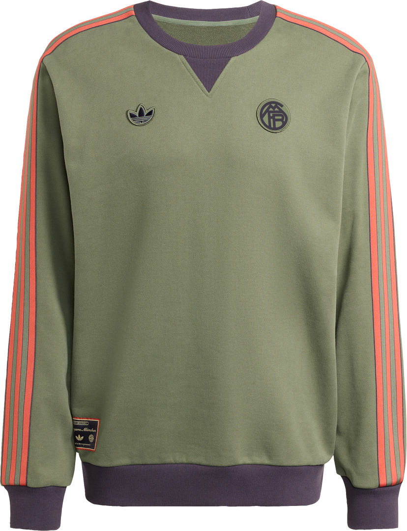 Суитчър adidas Originals FC Bayern Munich Icon Sweatshirt Зелено | jm9428