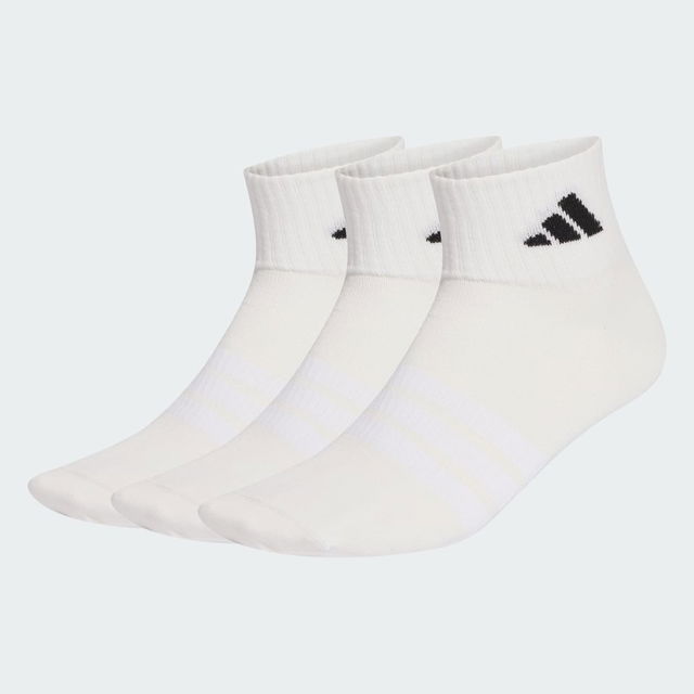 Thin Lightweight Ankle Sports Socks 3-Pack