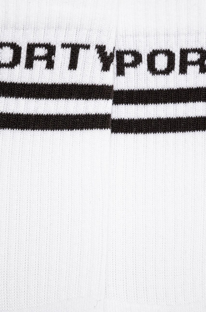 Чорапи Sporty & Rich Sporty & Rich Bold Logo Socks Бяло | AC034512308WH01, 1