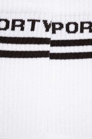 Чорапи Sporty & Rich Sporty & Rich Bold Logo Socks Бяло | AC034512308WH01, 1