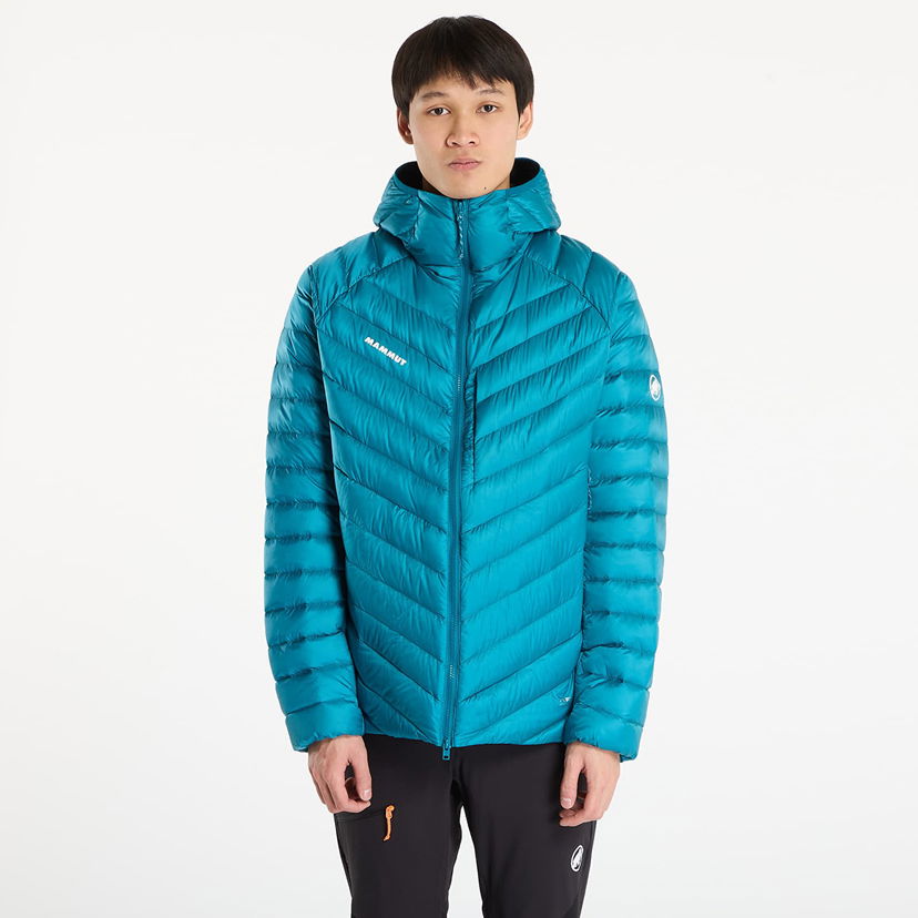Пухо яке Mammut Broad Peak IN Hooded Puffer Jacket Тюркоазено | 1013-02962 deep teal-black