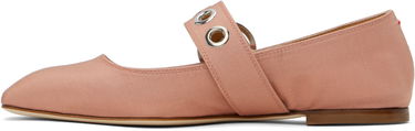 Грижа за обувките Aeyde Aeyde Uma Eyelet Ballerina Flats Розово | A11-FL-RKLS08FL159-SS25-1018-069, 2