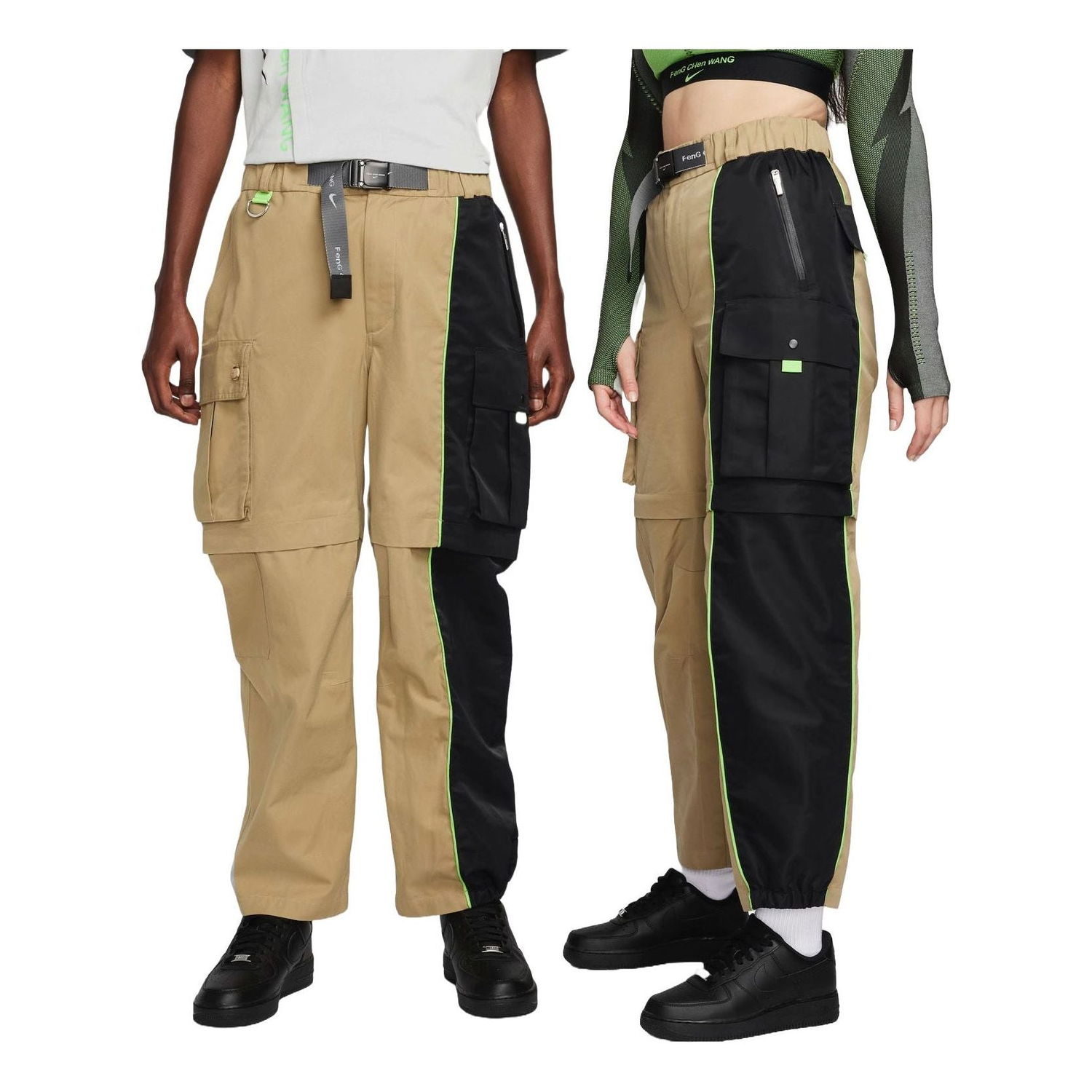 Карго панталони Nike Feng Chen Wang Pro Convertible Cargo Pants Кафяво | DV4005-255, 0