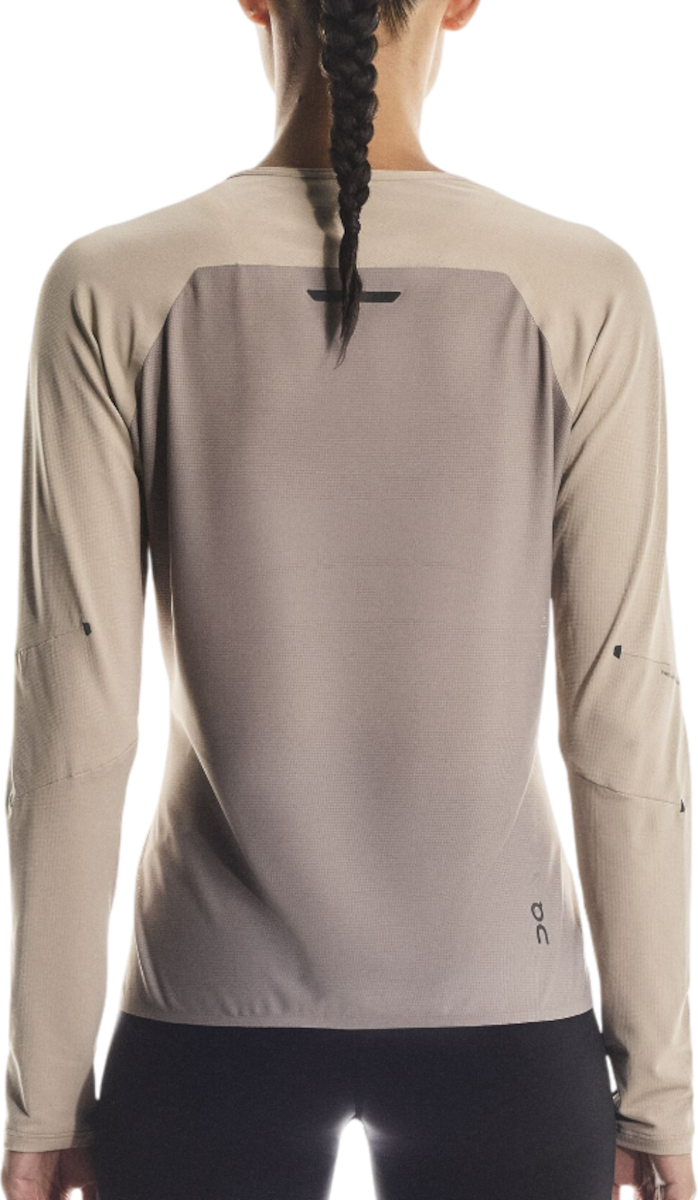 Тениска On Running Performance Long-Sleeve T-Shirt Бежово | 1we10323153, 1