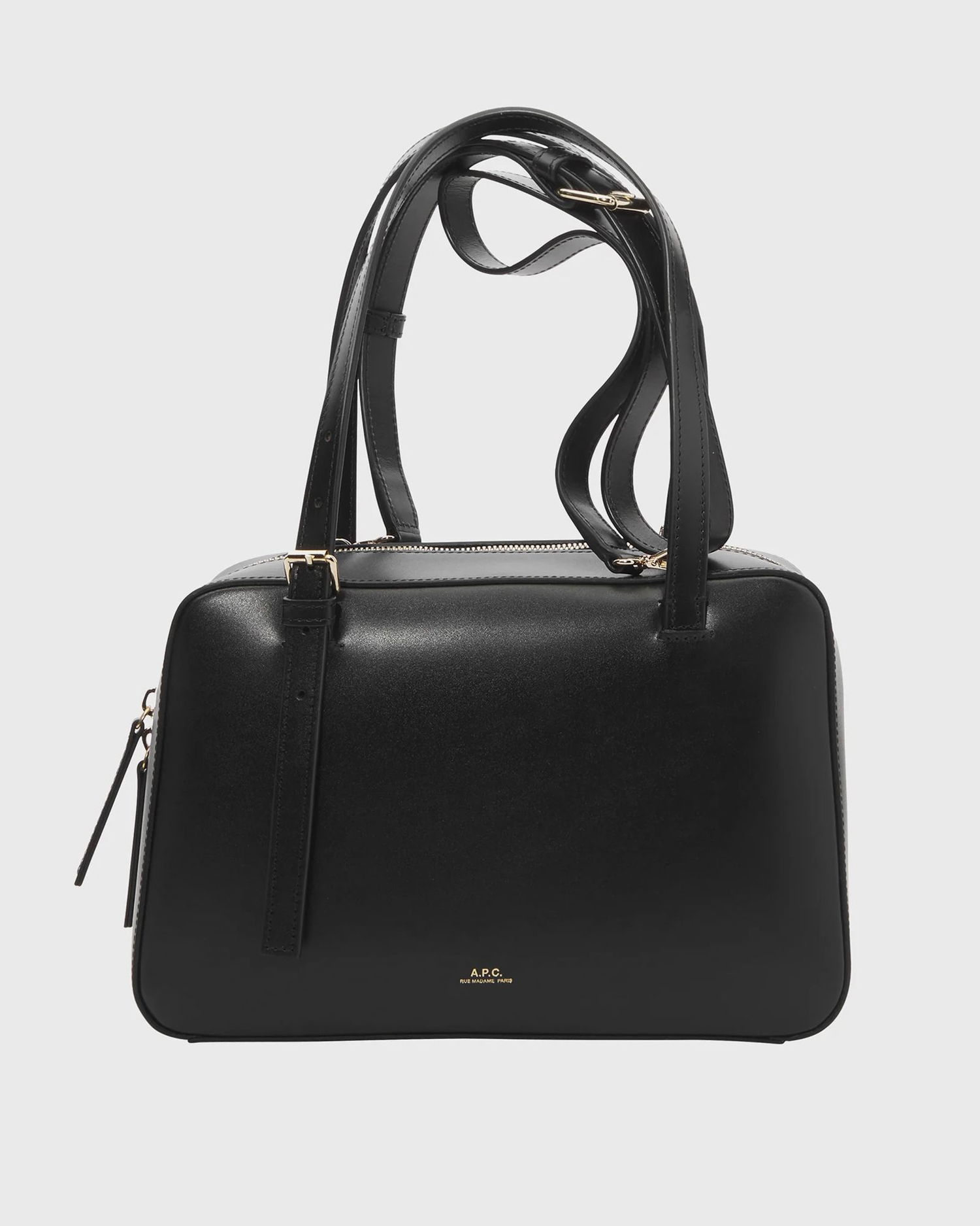 Дамска чанта A.P.C. SAC VIRGINIE BOX Черно | PXBRU-F67017-LZZ, 1
