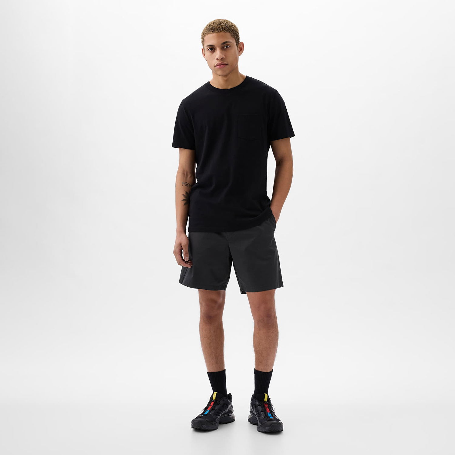 Къси панталони GAP 7 Inch Easy Shorts Moonless Night Тъмно синьо | 880828-03, 0