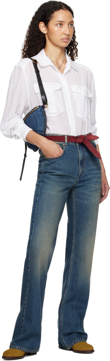 Чанта за кръста ISABEL MARANT Isabel Marant Skano Denim Belt Bag Синьо | 24PBJ0001FA-B1X03M, 3