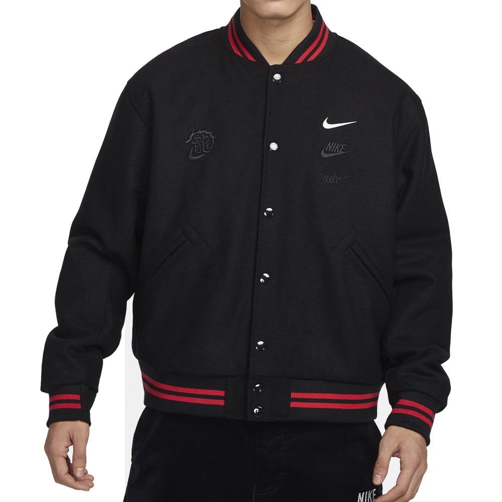 Яке бомбър Nike Dragon Baseball Jacket Черно | FZ6372-010, 0