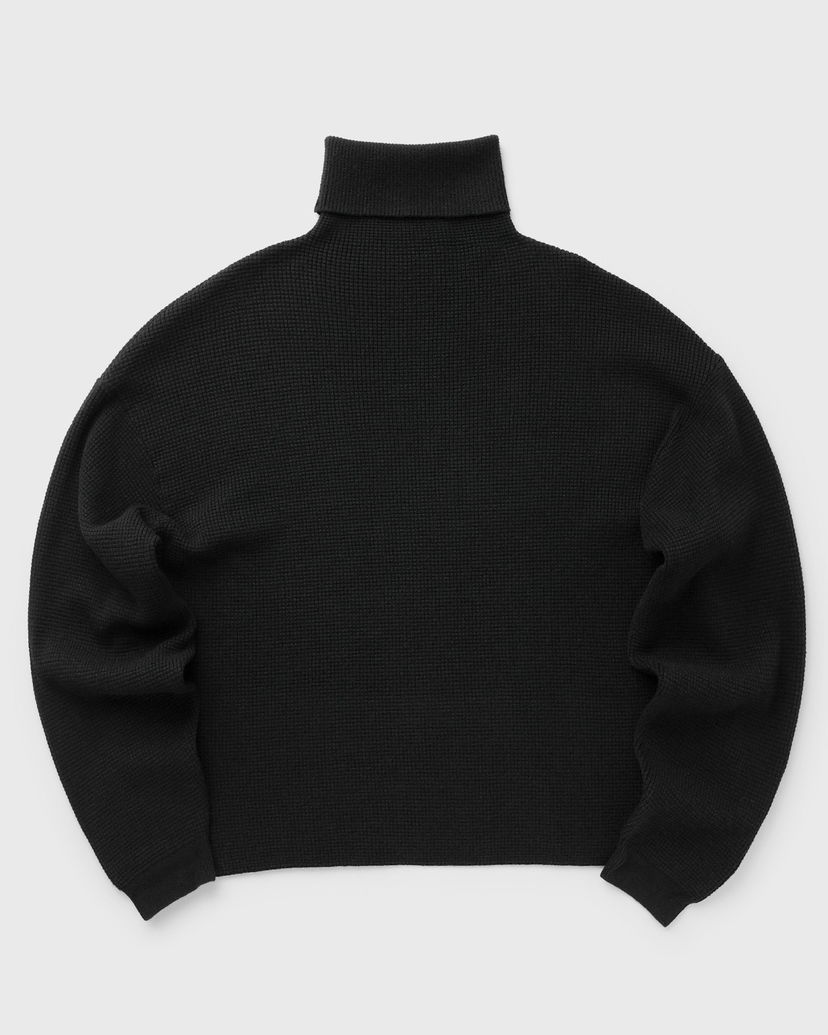 Пуловер Fear of God Essentials Waffle Turtleneck Черно | 192BT247290FW-001