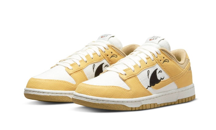 Кецове и обувки Nike Dunk Low Retro "Sun Club Wheat Grass Orange" Жълто | DV1681-100, 1