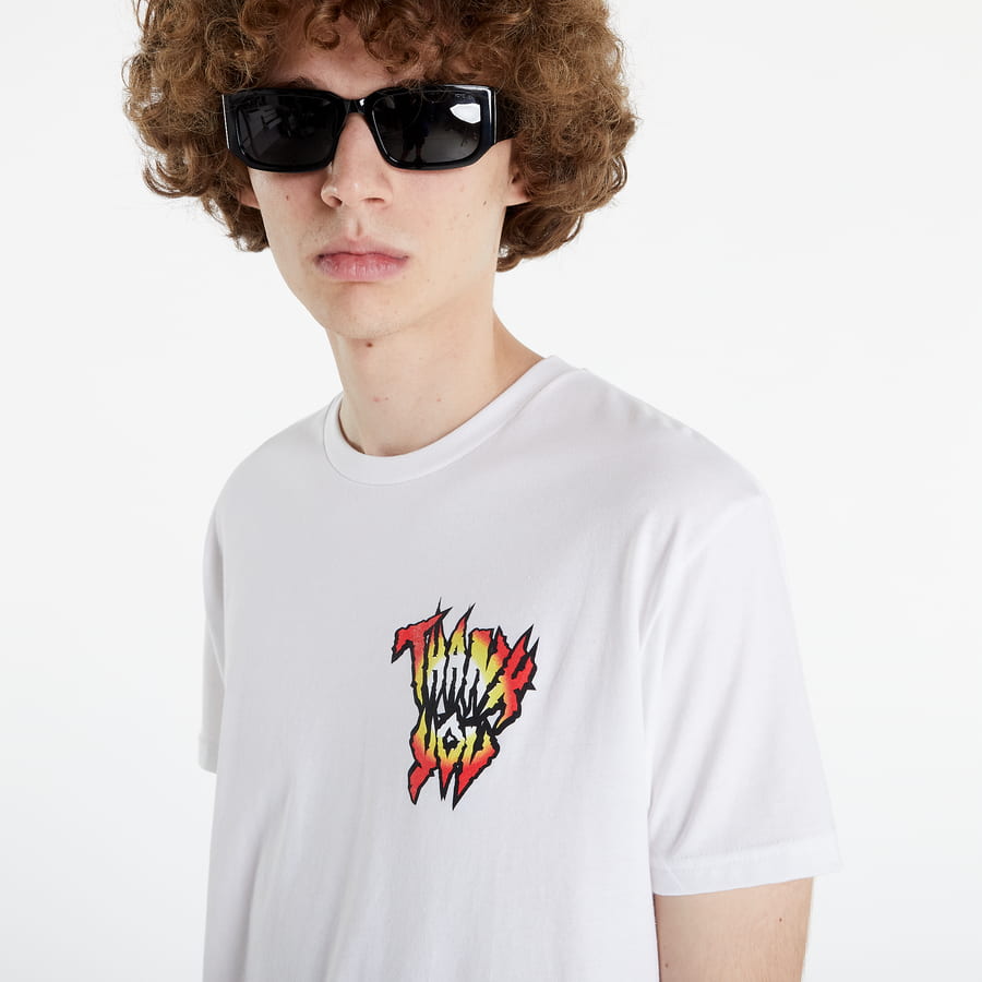 Тениска Thank You Skateboards Shark Tooth Tee Бяло | SHRK-White, 1