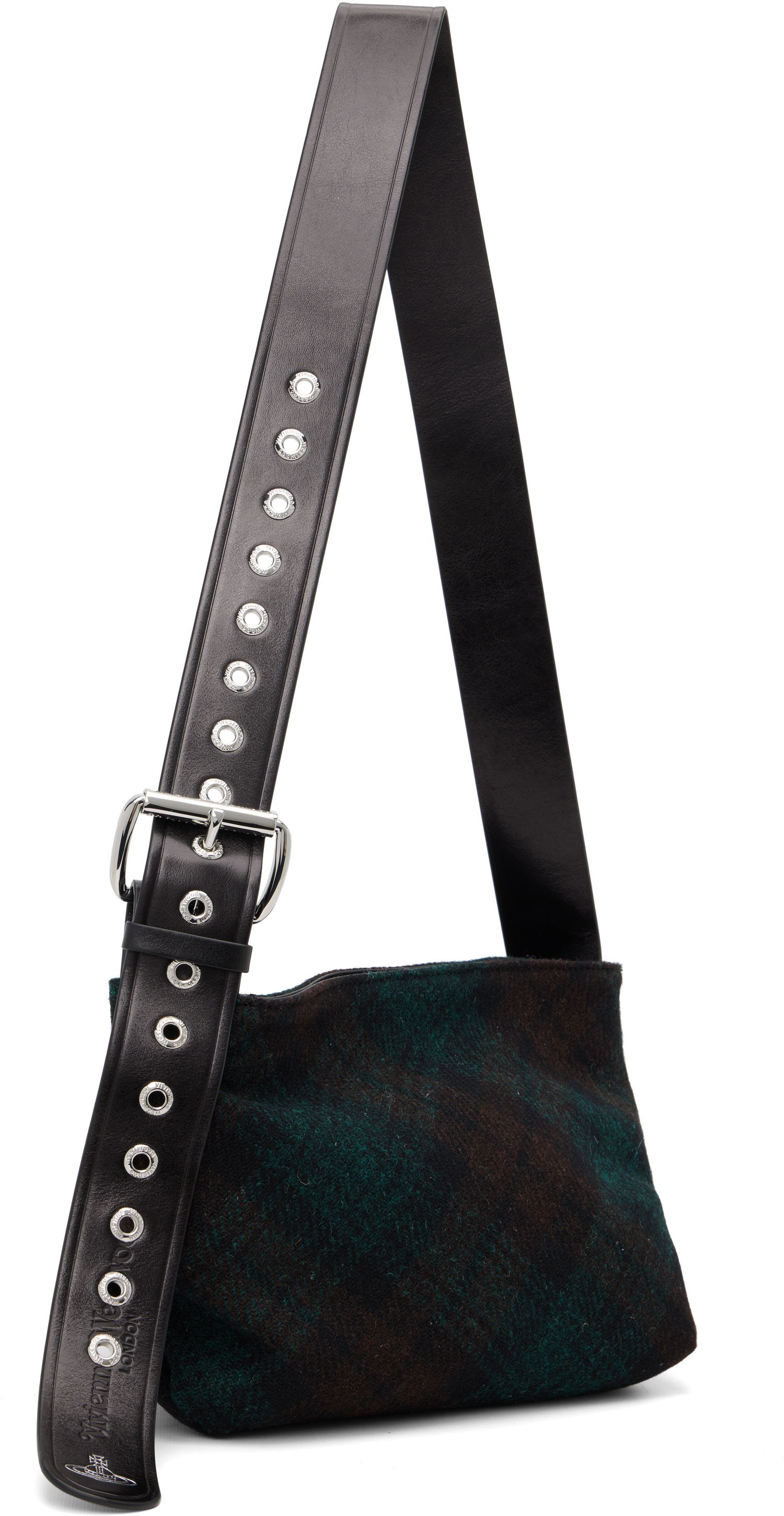 Чанта през рамо Vivienne Westwood Maxime Small Tartan Crossbody Bag with Eyelet Strap Многоцветен | 4803001CW-W018E-, 1