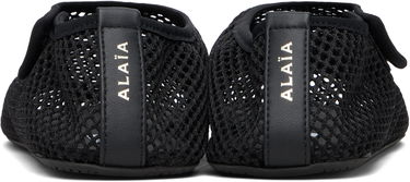 Кецове и обувки Alaïa ALAÏA Fishnet Ballerina Flats Черно | AA3A065TK050, 1