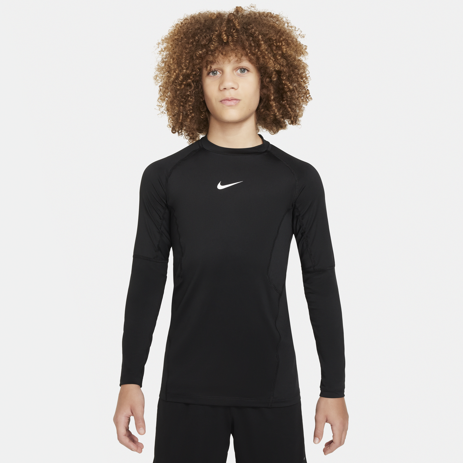 Тениска Nike Pro Dri-FIT Long Sleeve Compression Top Черно | FJ6822-010, 0