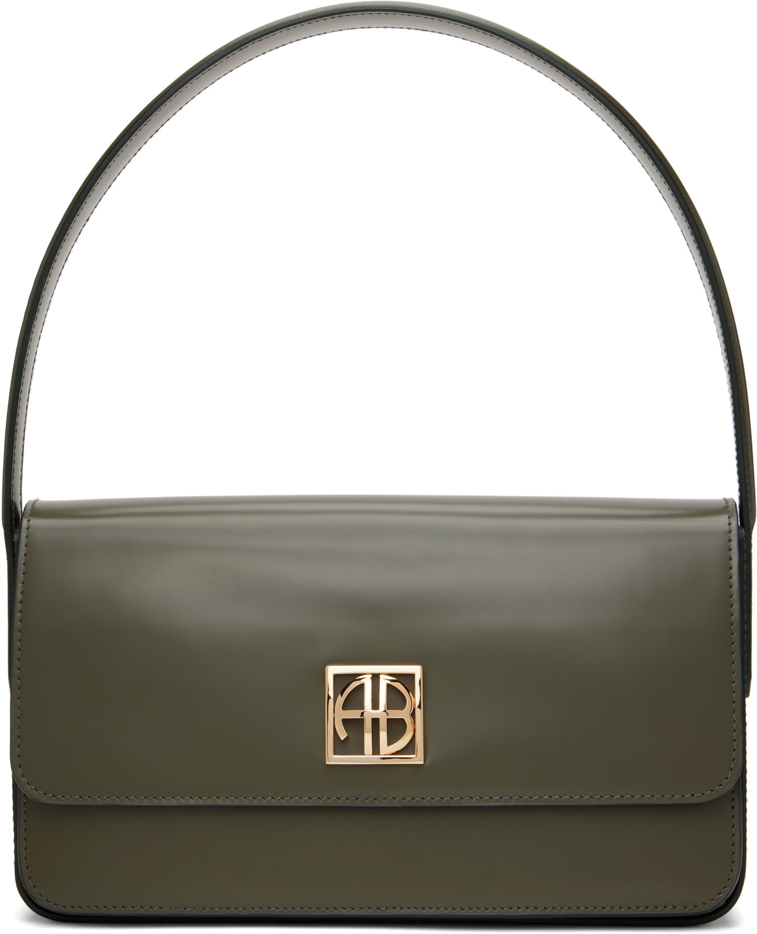 Дамска чанта Anine Bing Anine Bing Elly Shoulder Bag Зелено | A-13-10468-GEE1, 0