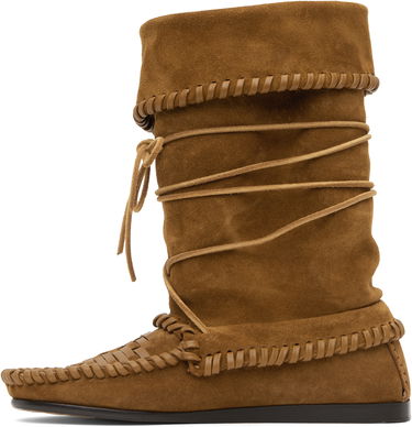 Кецове и обувки ISABEL MARANT Isabel Marant Winki Suede Boots Кафяво | BO0210FA-C2A05S, 2
