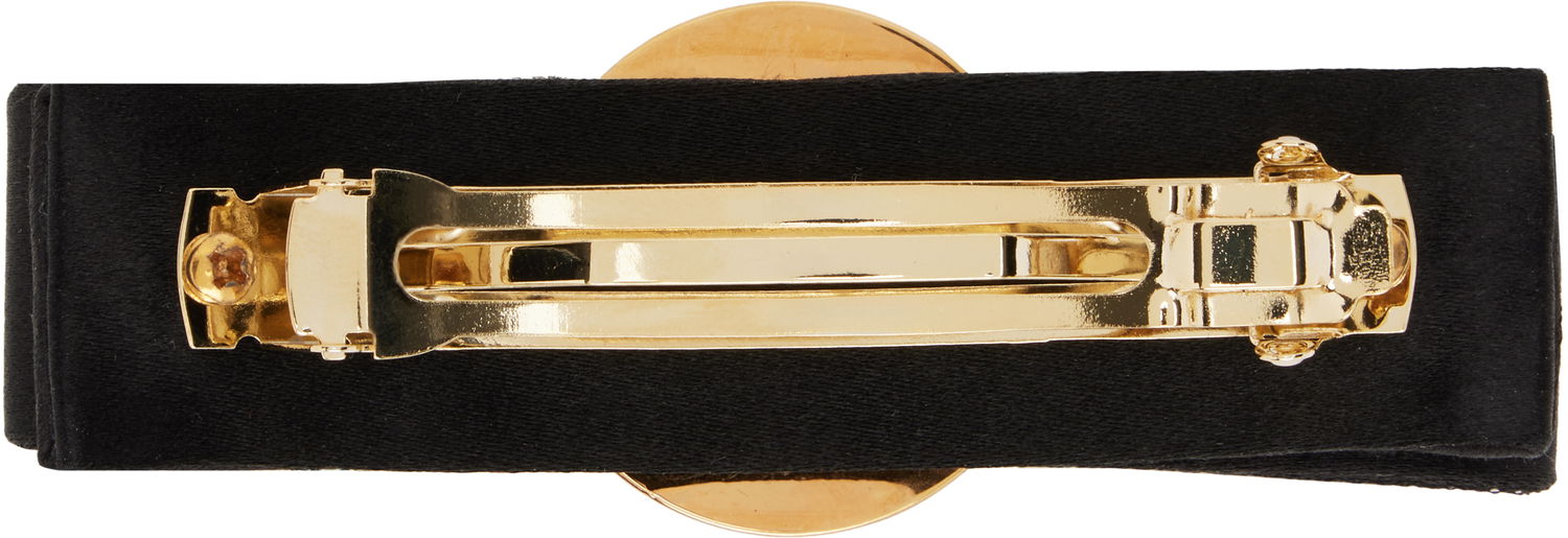 Значка Versace Versace Gianni Ribbon Hair Clip Черно | 1012256_1A10920, 1