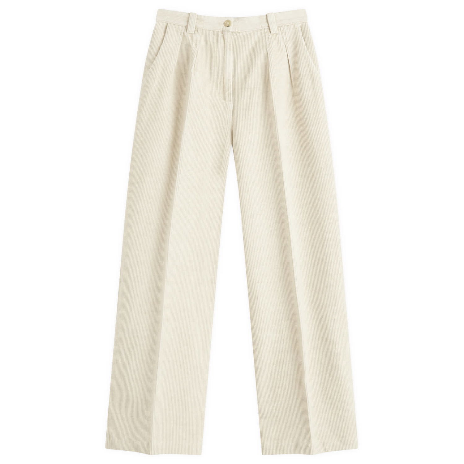 Панталони A.P.C. Tressie Corduroy Trousers, Size 34 inch Waist Бежово | COGVV-F08398-AAD, 0