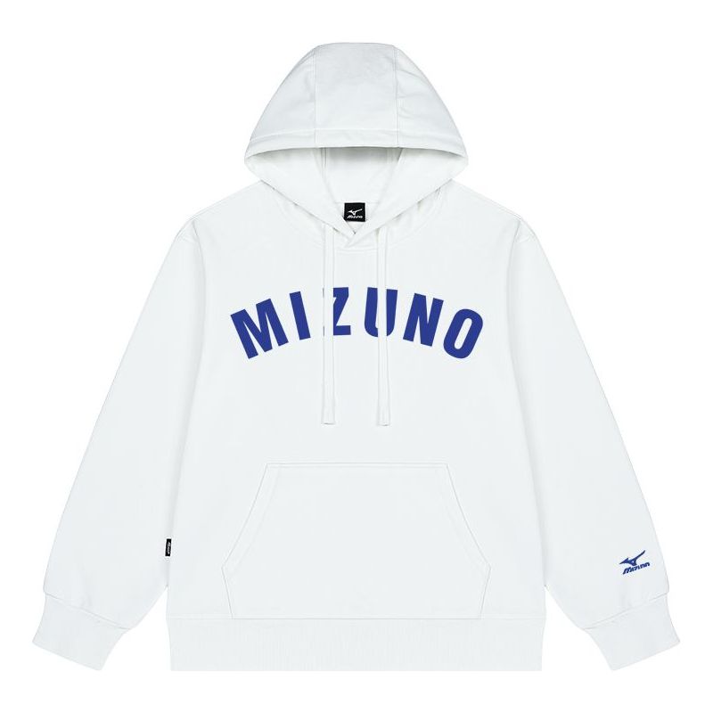 Суитчър Mizuno Mizuno Logo Casual Hoodie Бяло | A2CA2A36