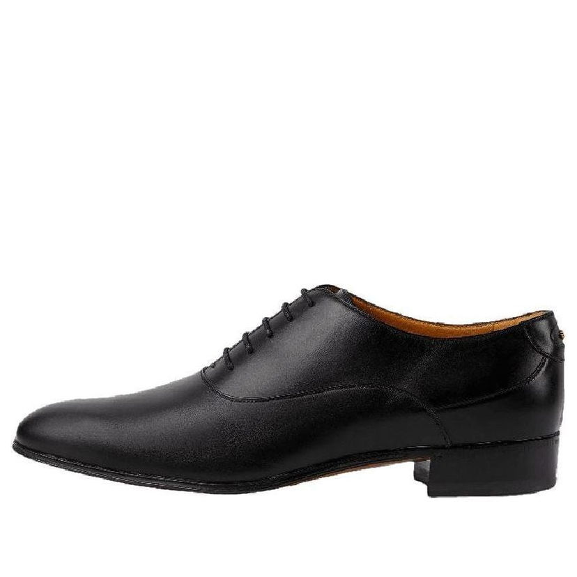 Кецове и обувки Gucci Double G Lace-Up Shoes Черно | 719741-06F00-1000