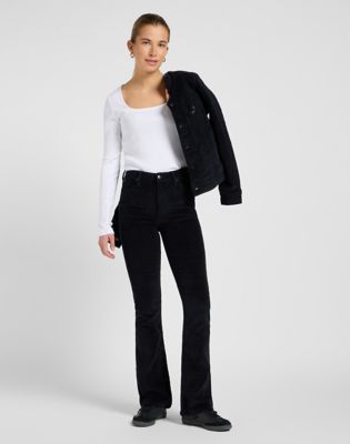 Панталони Lee Breese Boot Corduroy Pants 33x33 Черно | 112370934, 1