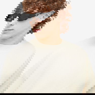 Слънчеви очила Prada Thick Frame Rectangular Sunglasses Черно | 0PR-09ZS-1AB5S054, 5