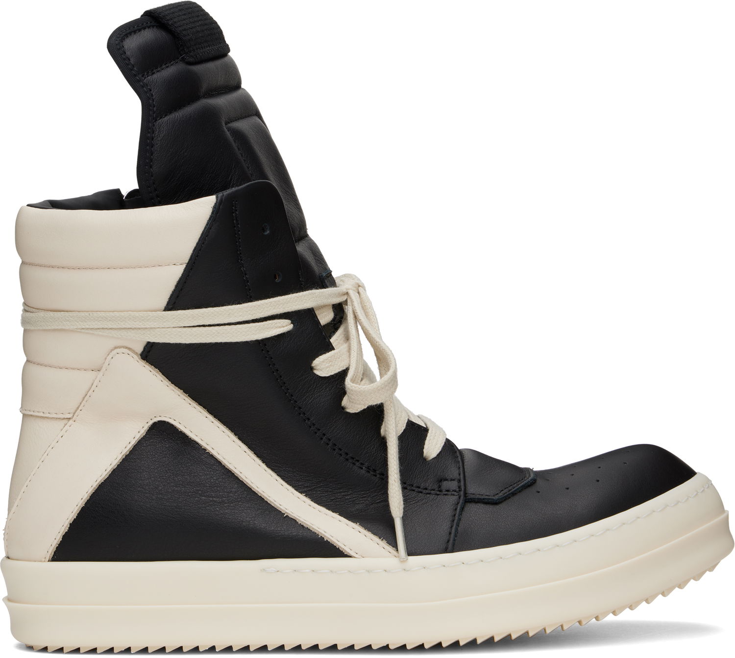 Кецове и обувки Rick Owens Rick Owens Hollywood Geobasket Черно | RU01E5894 LCO, 0