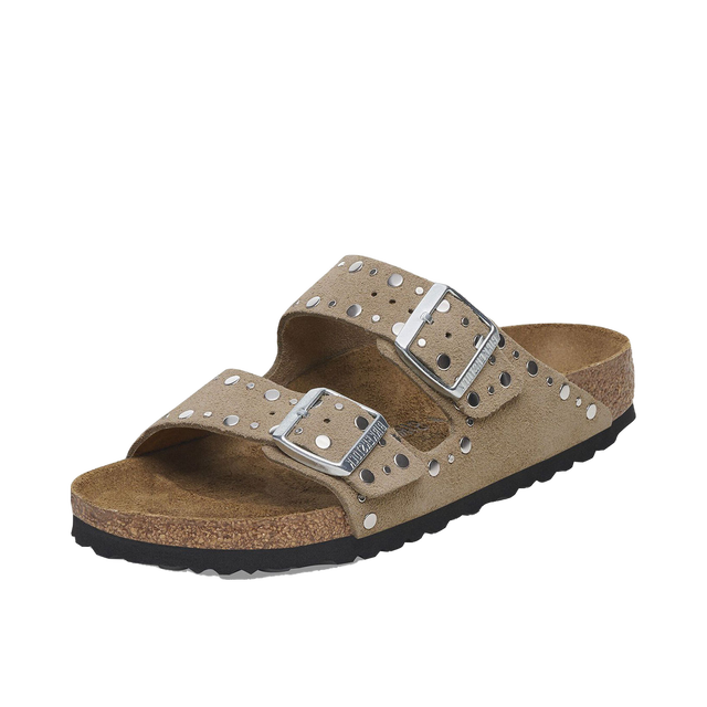 Arizona Rivet Suede Leather Regular Fit Sandals