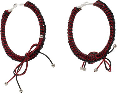 Обеци Chopova Lowena Chopova Lowena Nimbus XL Hoop Earrings Червено | 6508, 1