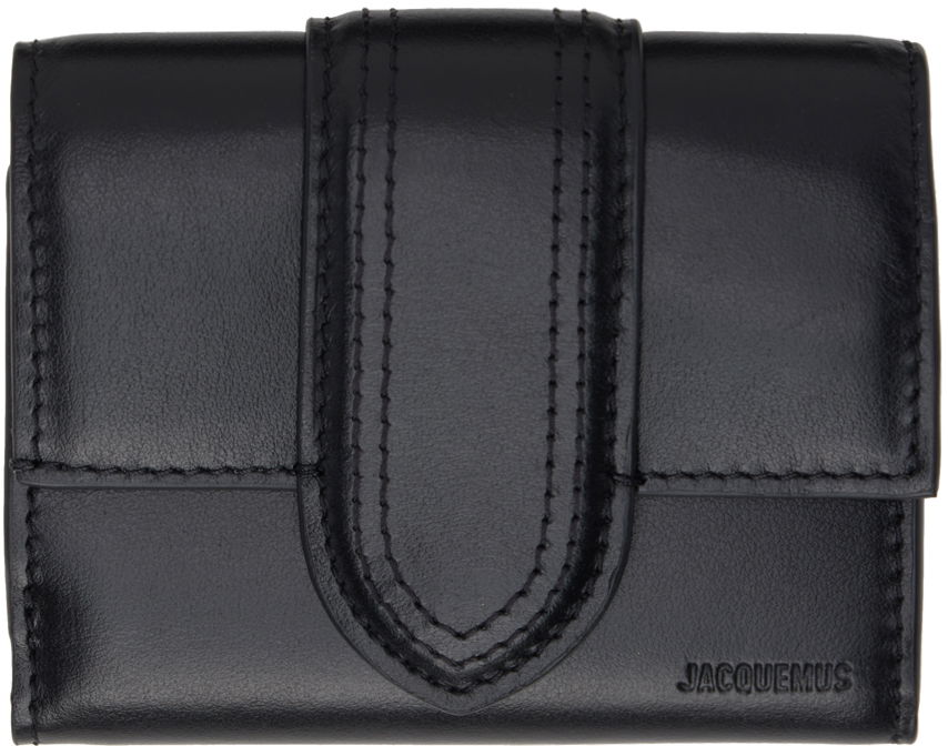 Портфейл Jacquemus Le Chouchou 'Le Compact Bambino' Wallet Черно | 23H233SL119-3000, 0