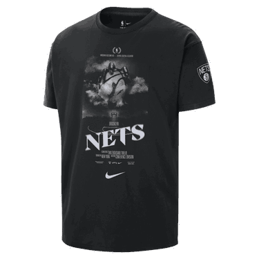 Тениска Nike NBA Nets T-shirt Black Черно | HJ2716-010, 0