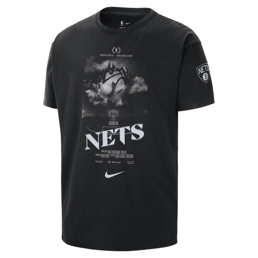 Тениска Nike NBA Nets T-shirt Black Черно | HJ2716-010