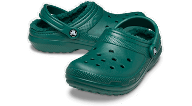 Кецове и обувки Crocs Classic Lined Clogs Зелено | 203591-302, 1