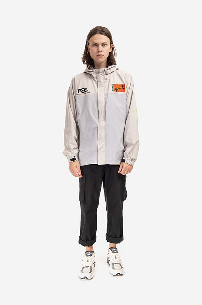 Ветровка Pleasures Oversize Jacket Сиво | P21W004, 1