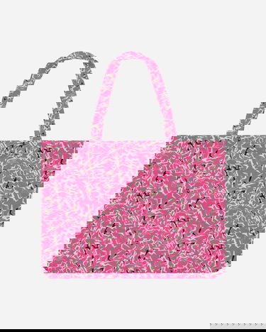 Голяма пазарска чанта PACCBET Workwear Floral Tote Bag Розово | PACC10K002 1, 1