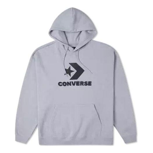 Суитчър Converse Go-To Star Chevron Loose Fit Pullover Hoodie Синьо | 10024915-A03